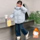 Girls' down Cotton Jacket Winter 2025 New Style for Older Girls, Warm and Thickened Children's Cotton Coat