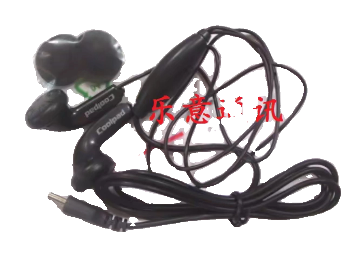 Original dress black with a wire headphone round joint-Taobao