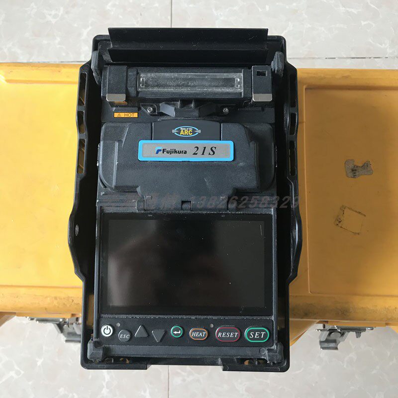 Fiber-optic lava machine second-hand Japanese vines 21S optical cable melting machine hot-melt machine fully automatic