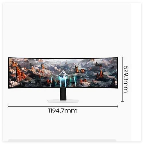 Specially Designed for Samsung Odyssey Oled G9 49inch Large-Screen Curved Display Tempered Film, High-Definition Scratch-Resistant, Explosion-Proof, Anti-Blue Light, Anti-Peep, Matte, Anti-Reflective Writing Paper Film