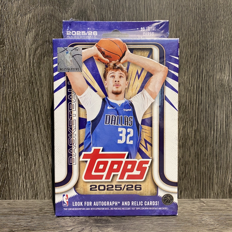 25-26 Topps Flagship Hanging Box Nba Basketball Star Card Flagship Version Star Card Collection Card Box