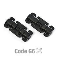 G6 (2 шт. в упаковке) Отверстие 25+25 мм