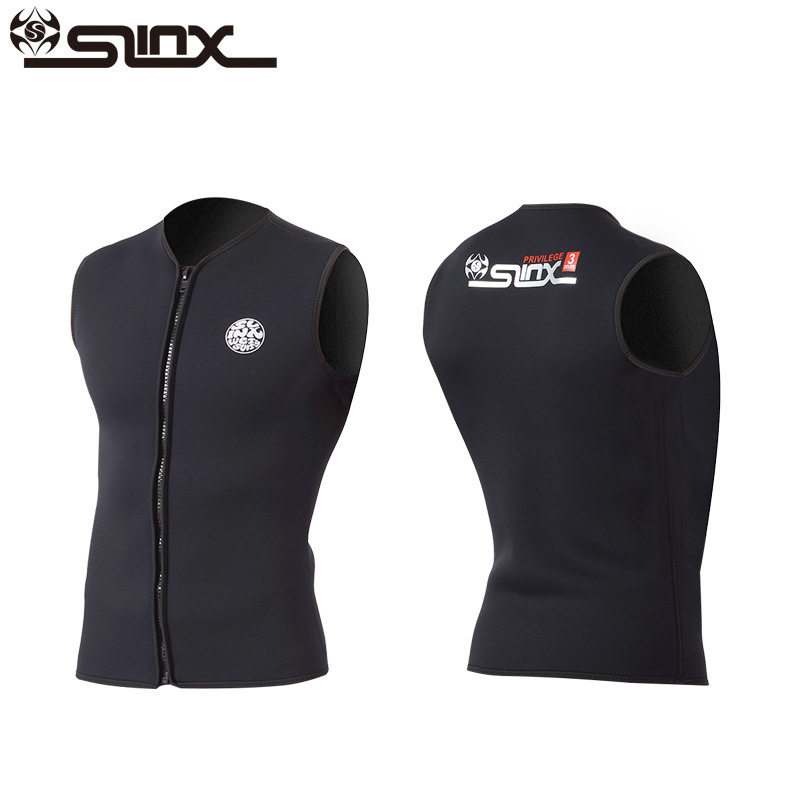 New wetsuit diving thermal vest 3mm full velvet lining wetsuit wetsuit sleeveless diving vest