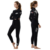New wetsuit split 3mm suede Neri warm and wet clothing for men and women black swimming anti-cold suit snorkeling jacket