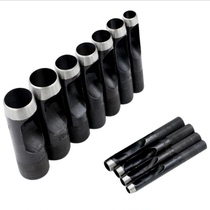 Black high carbon steel belt punching air eye punching tool round steel punching leather punching 1-25mm