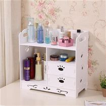 Dresser makeup c product storage box Storage rack Finishing rack Bathroom waterproof storage rack Home desktop simple European