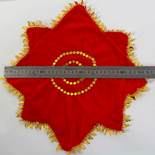 Двухместный танцевальный носовой платок с двое детей восьмиугольники.