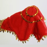 Двухместный танцевальный носовой платок с двое детей восьмиугольники.