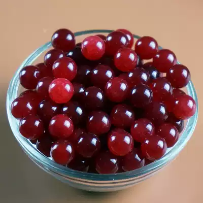 Buddha statue stupa, Tibetan repair, manza plate, seven for eight, seven for seven, high-quality red round agate