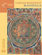 Spot Dutch Pomegranate imported puzzle Mandala Thangka Tibetan Buddhism 1000 pieces