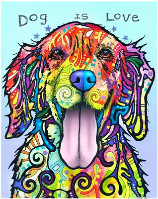 Spot 3D-JP plastic plane puzzle Dean Russo faithful partner dog (500 pieces)