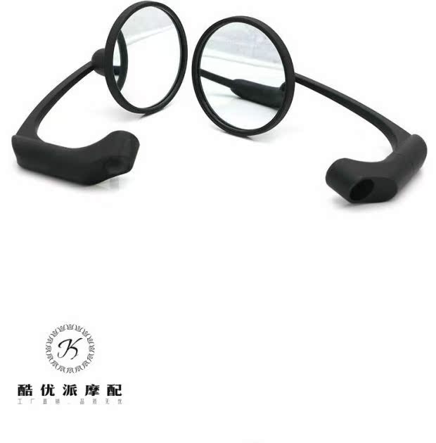 Harley retro phụ kiện đầu máy xe máy Off-road gương chiếu hậu phản chiếu CG125GN125 phổ quát gương xe wave độ