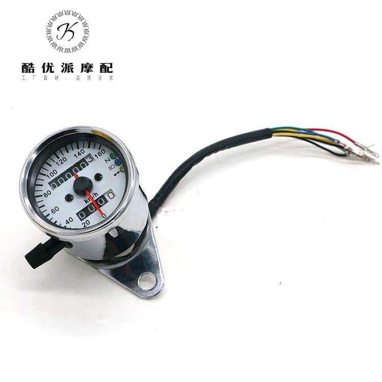 Phụ kiện xe máy Retro CG125 sửa đổi đèn pha GN125 bật đèn hậu phía sau Đèn phanh retro - Đèn xe máy đèn led xe máy h4