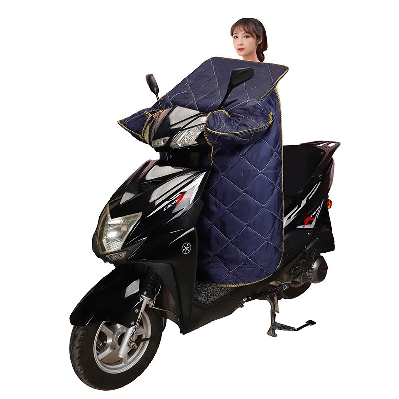 电动车挡风被四季通用冬季加绒加厚电瓶摩托车冬天防水防雨罩冬款 电动车挡风被四季通用冬季加绒加厚电瓶摩托车冬天防水防雨罩冬款