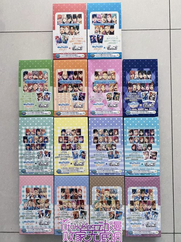 Clearance*Es Idol Dream Festival Japanese Authentic Polaroid Cards Reissue V1V2V3V4V5V6V7 Reminiscence