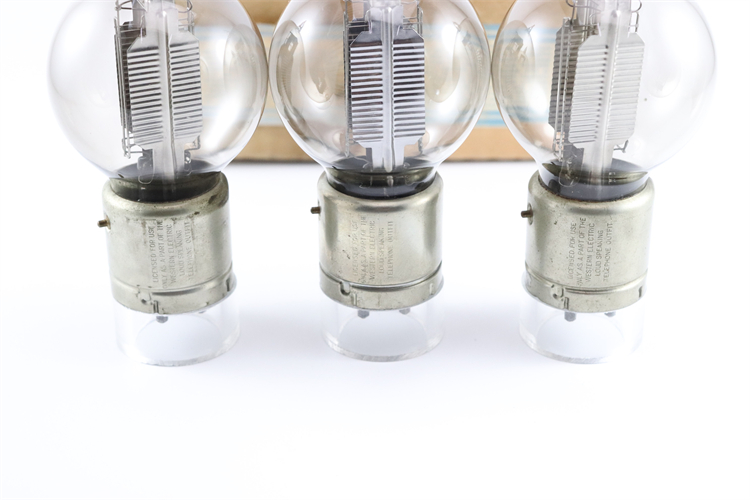 全新美国原盒刻字西电western electric 216a波胆铁座电子管（真空管）