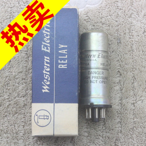 Original box American West Electric 276A with straight body vacuum tube