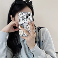 Apple, совместимый милый чехол для телефона, iPhone 13, iphone, 12promax, защита при падении