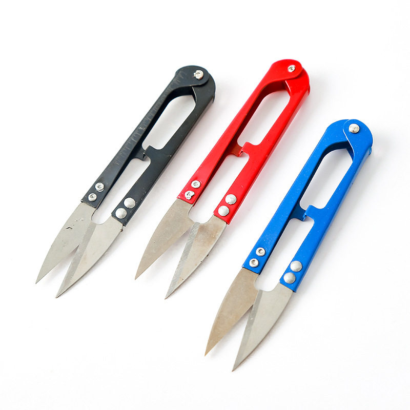 Yarn Cutting U Type Spring Scissors Cut Wire Head Small Scissors Tailor Cut Cross Stitch Cutting Knife Hand Work Scissors-Taobao