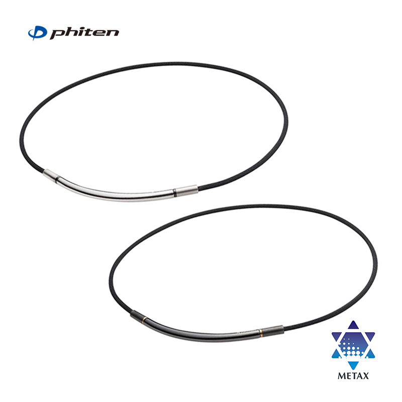 Phiten French rattan official flagship store METAX titanium arc necklace unisex fashion cervical necklace