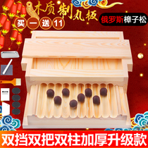 3G 6G 9G G to do Chinese medicine honey pill machine hand rub pill board household manual pill machine wooden small pill board