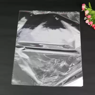 Factory direct sales opp plastic bag 25*34 transparent bag 100 starting shot clothing bag