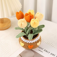 Желтый тюльпан (материал содержит инструкции)