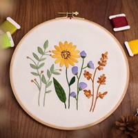 Хуани (материалы включают мастер-класс по вышивке имитацией бамбука)