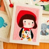 Мультяшный набор материалов для друга, «сделай сам», с вышивкой, Россия, антистресс