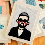 Мультяшный набор материалов для друга, «сделай сам», с вышивкой, Россия, антистресс