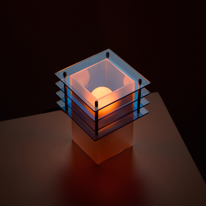 Decorative Table Lamp, Acrylic Thousand-Layer Lamp, Creative Desktop Lamp, Bedroom, Living Room, Entrance, Guesthouse, Gift for Friends, Night Light Decorative Table Lamp, Acrylic Thousand-Layer Lamp, Creative Desktop Lamp, Bedroom, Living Room, Entrance, Guesthouse, Gift for Friends, Night Light