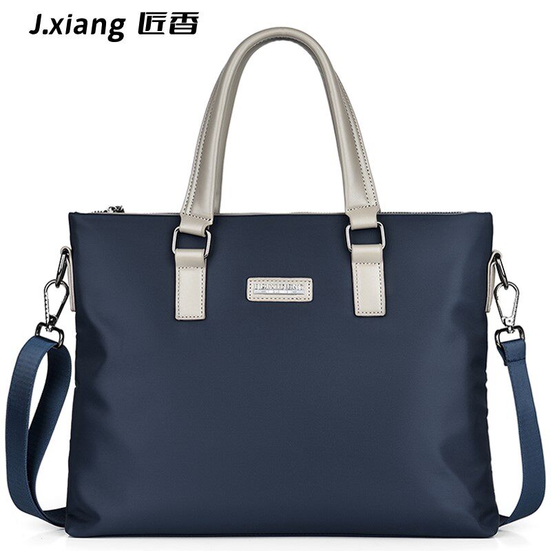 Men's New Handbag Crosswalk Male Bag Single Shoulder Bag Inclined Satchel Large Capacity Canvas Oxford B Briefcase Male Tide