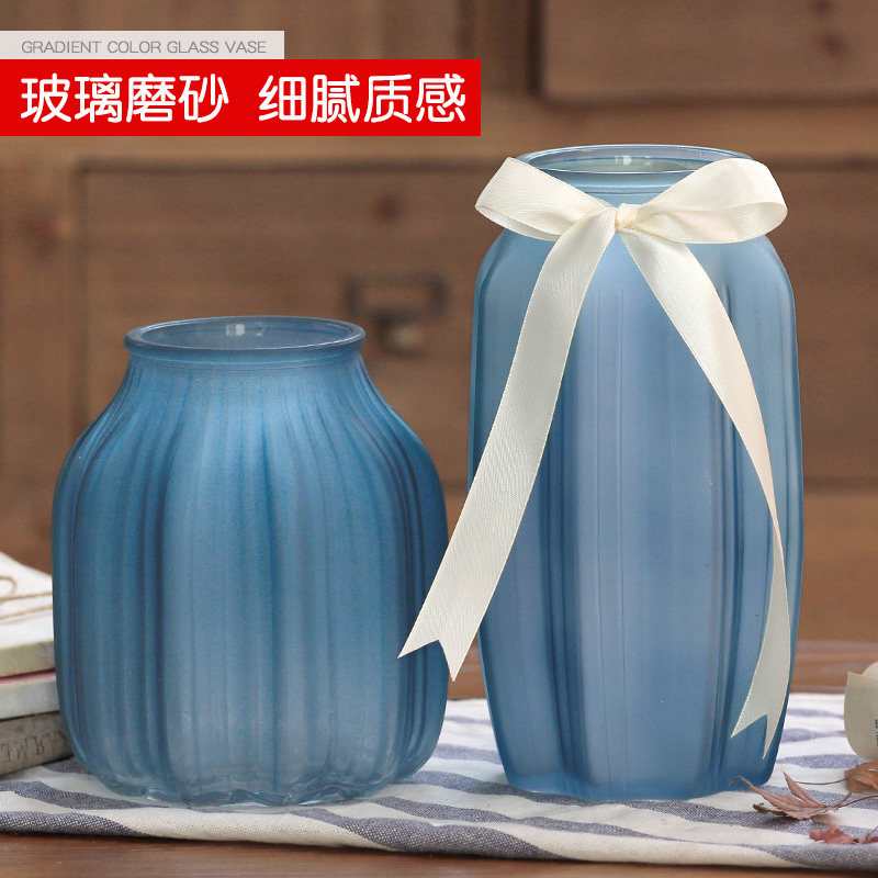 Vase decoration living room flower arrangement light luxury high-end 2021 new accessories suitable for drying flowers high-end atmosphere niche