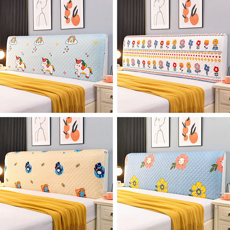 1 m 8 bed cover full set headboard universal versatile 2022 new headboard jacket thickened semicircle dust-proof light lavish