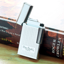 Pilkadan inflatable side pulley Metal lighter Classic stone-set creative personality Small elegant gift for women