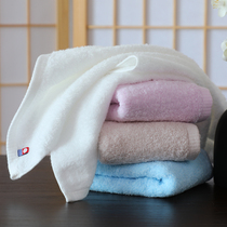 Japan imported Jinzhi small square cotton square wash face household towel square women water absorption quick-drying two sets