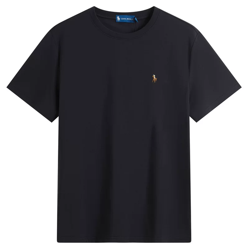 [Холодное ощущение/5A антибактериально] DIVPOLO Polo Ralph Lauren мужская футболка поло с короткими рукавами, лето 2026, новая повседневная футболка топ