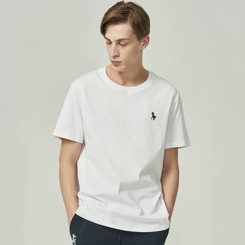 [Холодное ощущение/5A антибактериально] DIVPOLO Polo Ralph Lauren мужская футболка поло с короткими рукавами, лето 2026, новая повседневная футболка топ