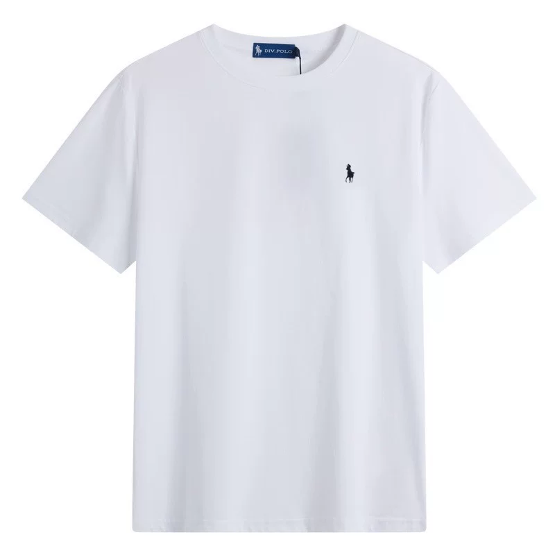 [Холодное ощущение/5A антибактериально] DIVPOLO Polo Ralph Lauren мужская футболка поло с короткими рукавами, лето 2026, новая повседневная футболка топ