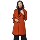 Giải phóng mặt bằng mùa đông của Buou Buou Women Hai nút áo len dài DD4C804 - Trung bình và dài Coat