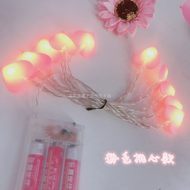 Girl Festival LED Lights Small Colorful Lights Atmosphere Light Strings Full of Star Hanging Lanterns Net Red Decorative Lights BOUQUET LIGHT STRIPS BATTERY MONEY