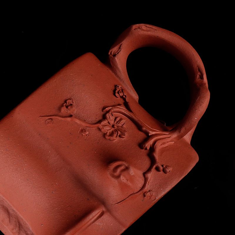 Artisan fairy violet arenaceous masters cup ceramic checking out creative household kung fu tea tea cup sample tea cup single CPU