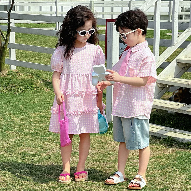 Summer set, beach shirt for men and women girl's