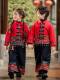 Dai Ethnic Clothing Autumn and Winter Style with Thick Fleece, Ethnic Minority Style Suit for Children, Boys and Girls, Kindergarten New Year's Performance Costume