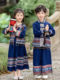 Children's ethnic minority style clothing, autumn and winter plus velvet, boys and girls, Buyi, Miao, Zhuang, Yunnan Dai performance costumes