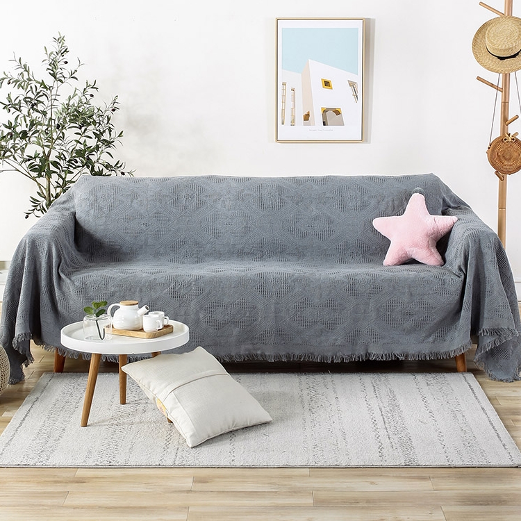 Nordic pure sofa releases all four seasons of general sofa towel sofa pad anti-slip full cover cover