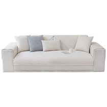 Li Suchenille sofa cushion universal for all seasons 2024 new anti-slip cover cloth straight-row sofa cover solid color seat cushion