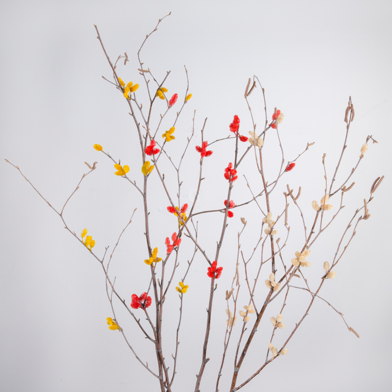 Dry branch flower dry branch decoration flower mountain twist branch dead branch decoration dry flower branch flower arrangement natural home soft decoration