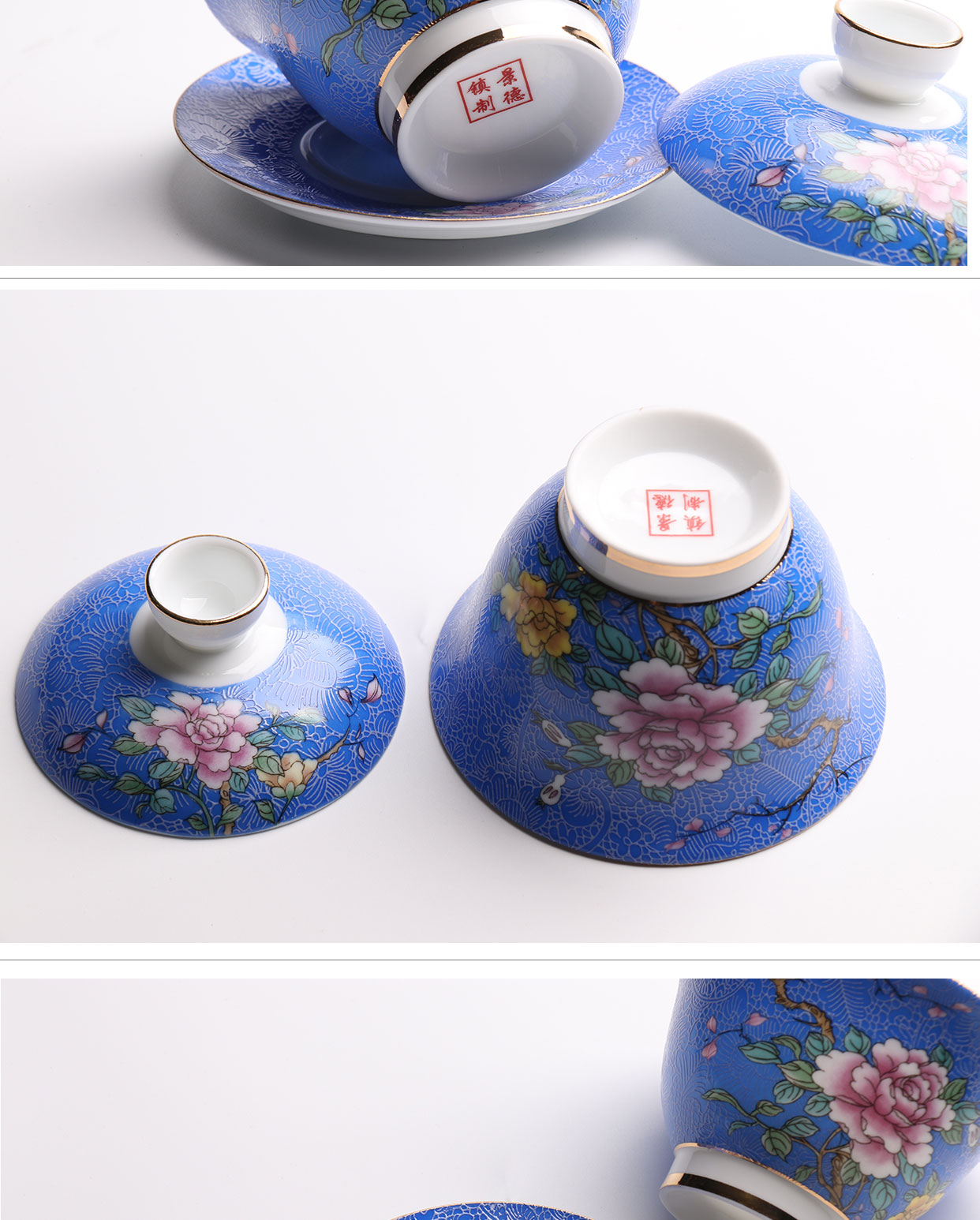 Also the pastel colored enamel tea sets, grilled spend kung fu tureen retro ceramic cups large three to make tea cup