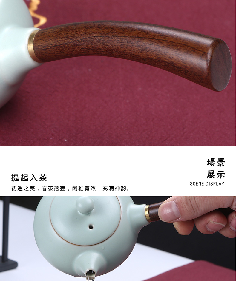 Start your up side to tea ware ceramic fair keller Japanese large points high - capacity long handle and a cup of tea accessories list